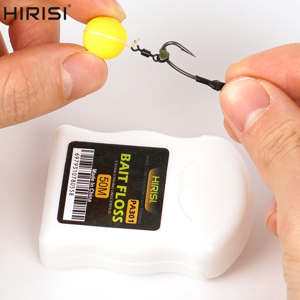 Ice Fishing Tip Up - Hirisi 50m Carp Fishing Bait Floss