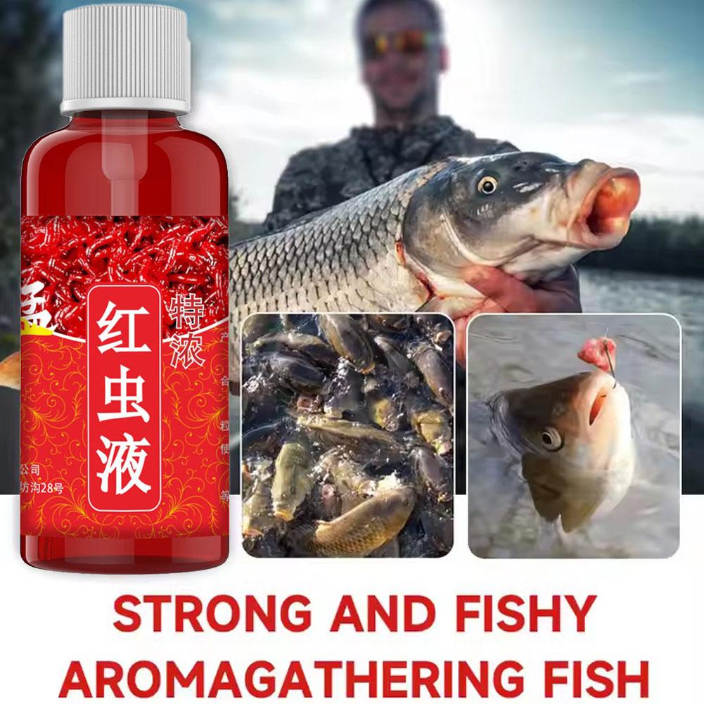 60ML Liquid Blood Worm Scent F - Fishing Equipment For Sale 评论和价格