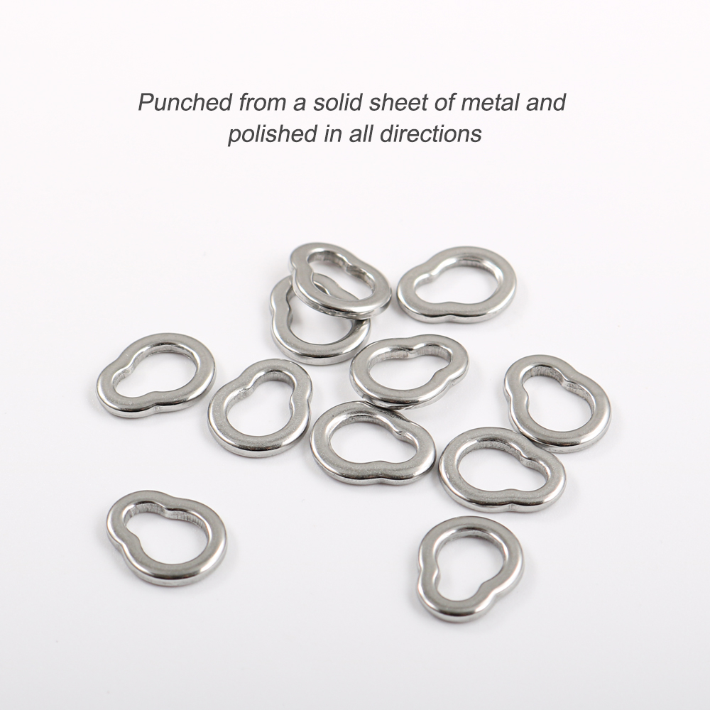 JIGGING PRO 15Pcs GP Solid Rin - Fishing Equipment For Beginners 评论和价格