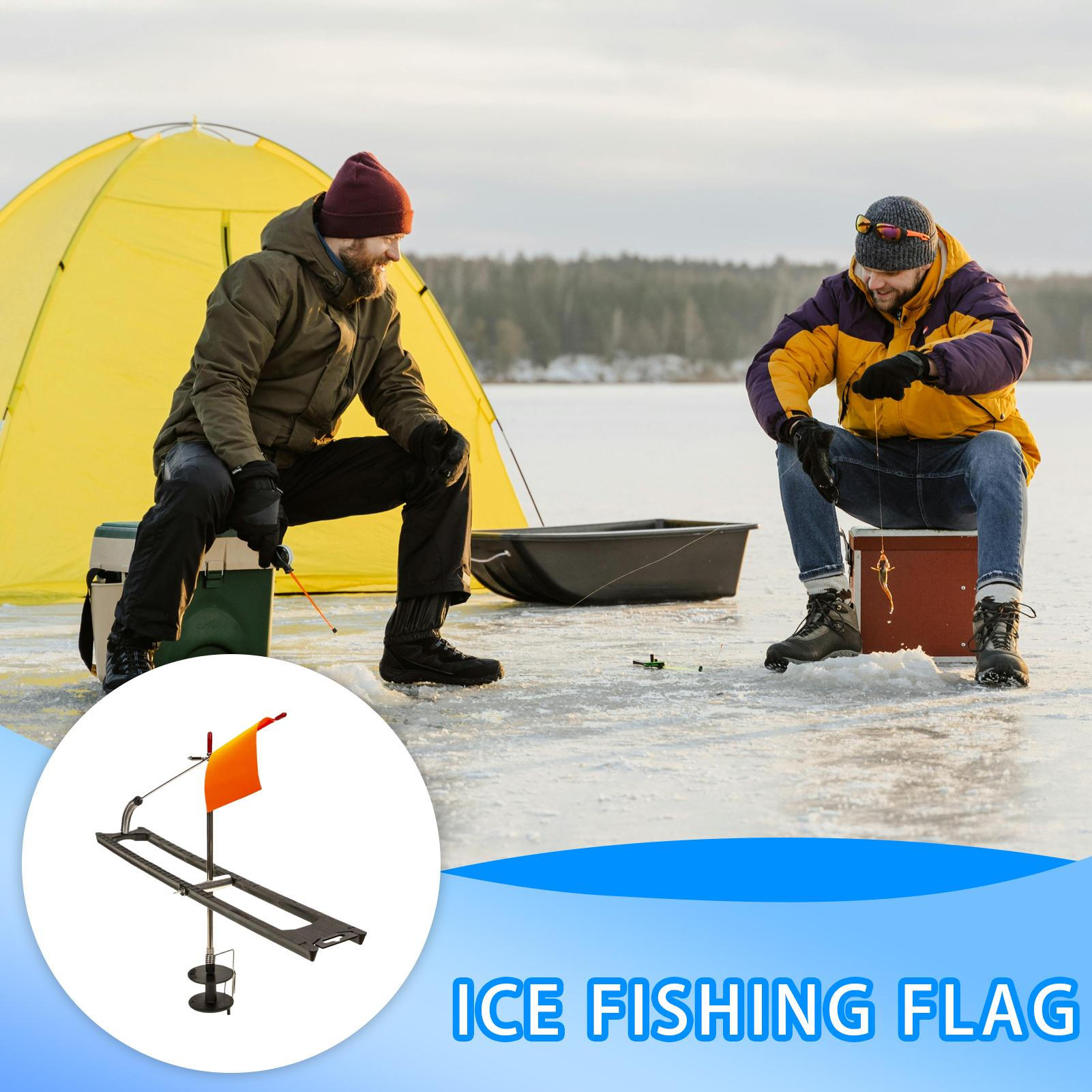 Ice Fishing Tip Up Flags Angle - Ice Fishing Tip Up 评论和价格