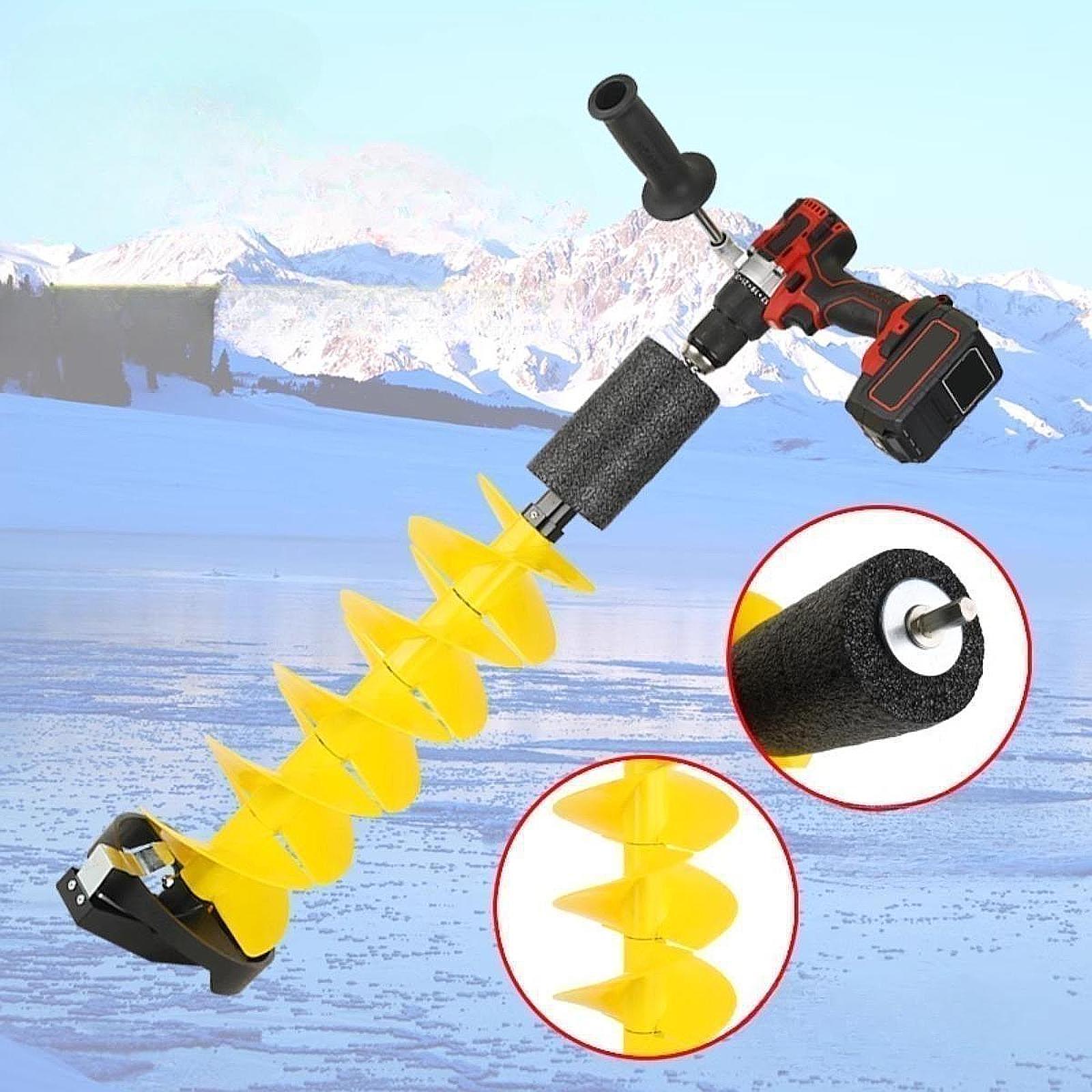 Ice Drill Auger Portable Alumi - Ice Fishing Tip Up 评论和价格