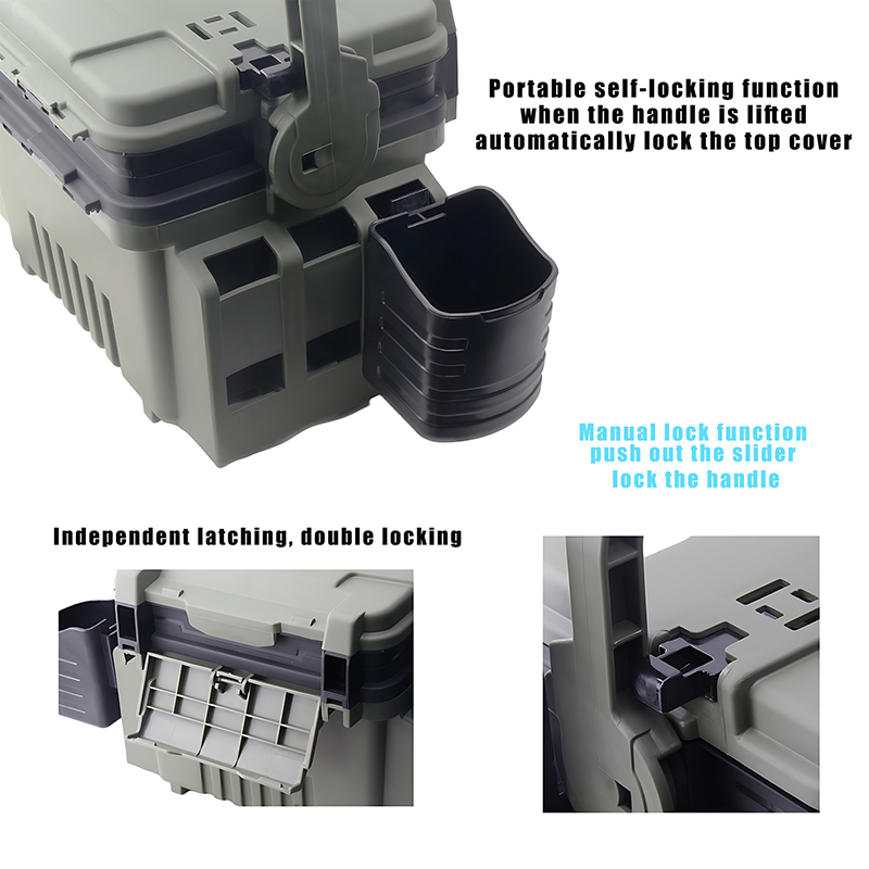 JSFUN Fishing Box Barrel Holde - Fishing Equipment For Beginners 评论和价格