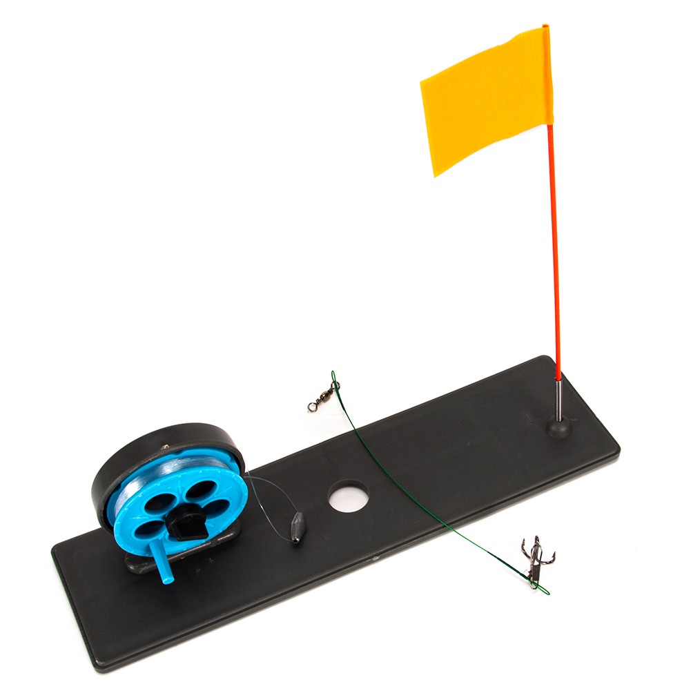Folding Winter Ice Fishing Rod - Ice Fishing Tip Up 评论和价格