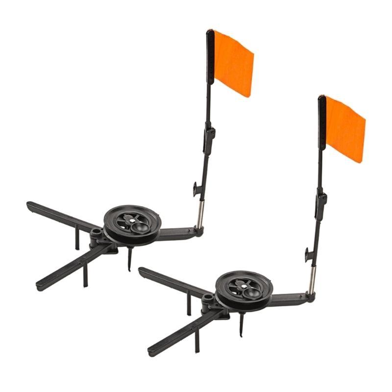 652F 2pcs Tip Ups Fishing Rod  - Ice Fishing Tip Up 评论和价格