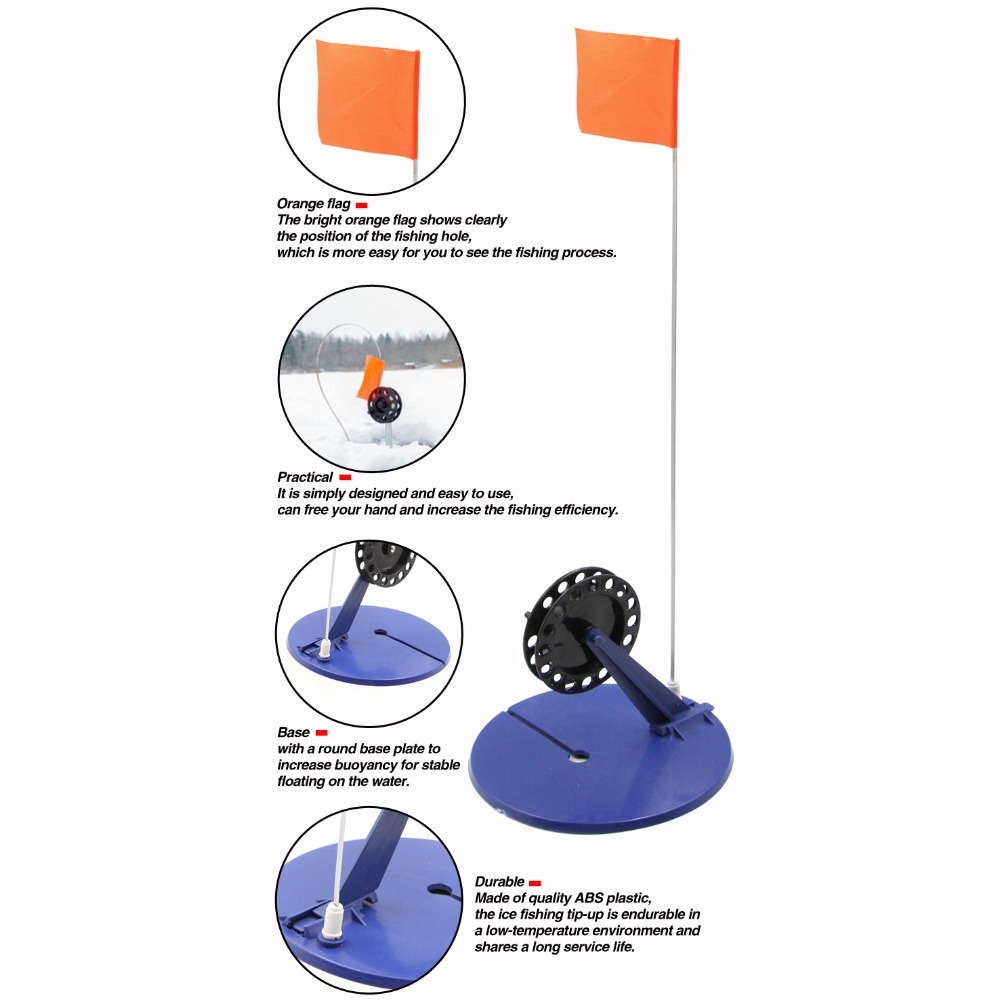 1PC Automatic Ice Fishing Plat - Ice Fishing Tip Up 评论和价格